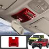Kylorune Overhead Seat Belt Indicator Cover for Jimny and Jimny Custom Parts for (Red) Jimny, Nomad, Sierra, JB64/JB74W/JC74