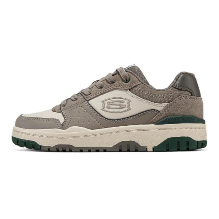 Skechers Kids Boys Comfortable Non-Slip Durable Low-Top Sneakers Kids sneakers Gray Brown 406157L-TPE 41