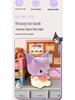 Kuromi USB Rechargeable Silicone Night Light - Sanrio Bedside Lamp & Sleep Companion
