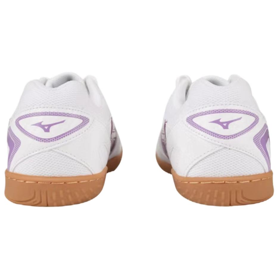 Mizuno Crossmatch Plio RX 4 Cushioned Wear-Resistant Breathable Low-Top Training Shoes Unisex White Purple Mizuno 81GA183042