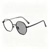 Polygonal-Frame Photochromic Myopia Glasses Ultra-Lightweight High-Definition Eyewear Minus Diopter Eyeglasses 0 To -4.0