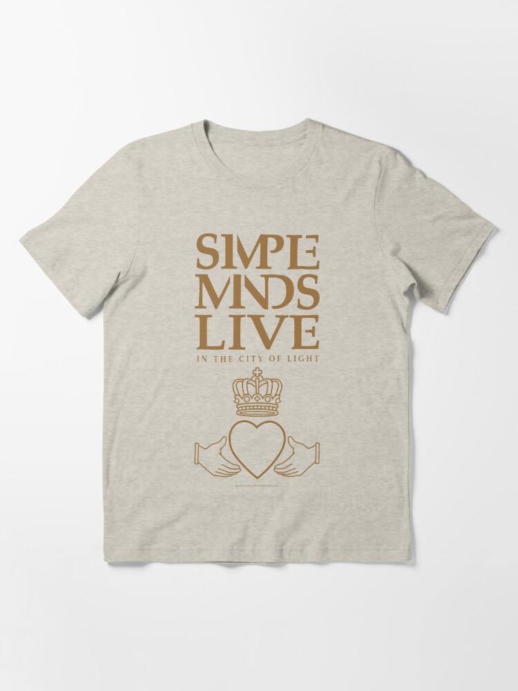 Simple Minds Simple Minds - Live In the City of Light Logo Essential T-Shirt
