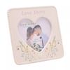 Celebrations Love Story Ceramic Heart Single Photo Frame