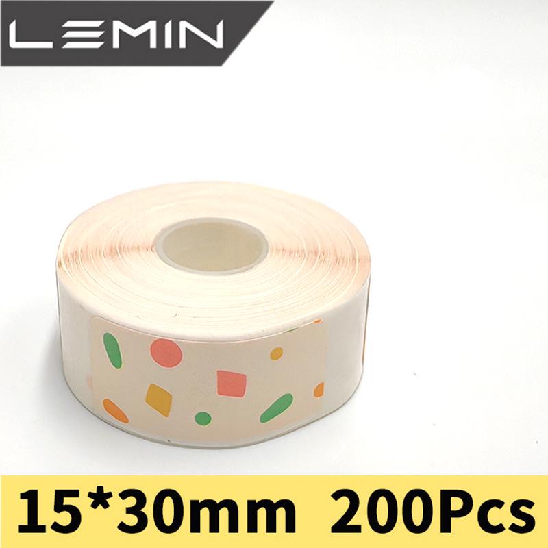 Small Roll Colored D30 Label Printing Paper, L12*40, L11P11P15 Stickers