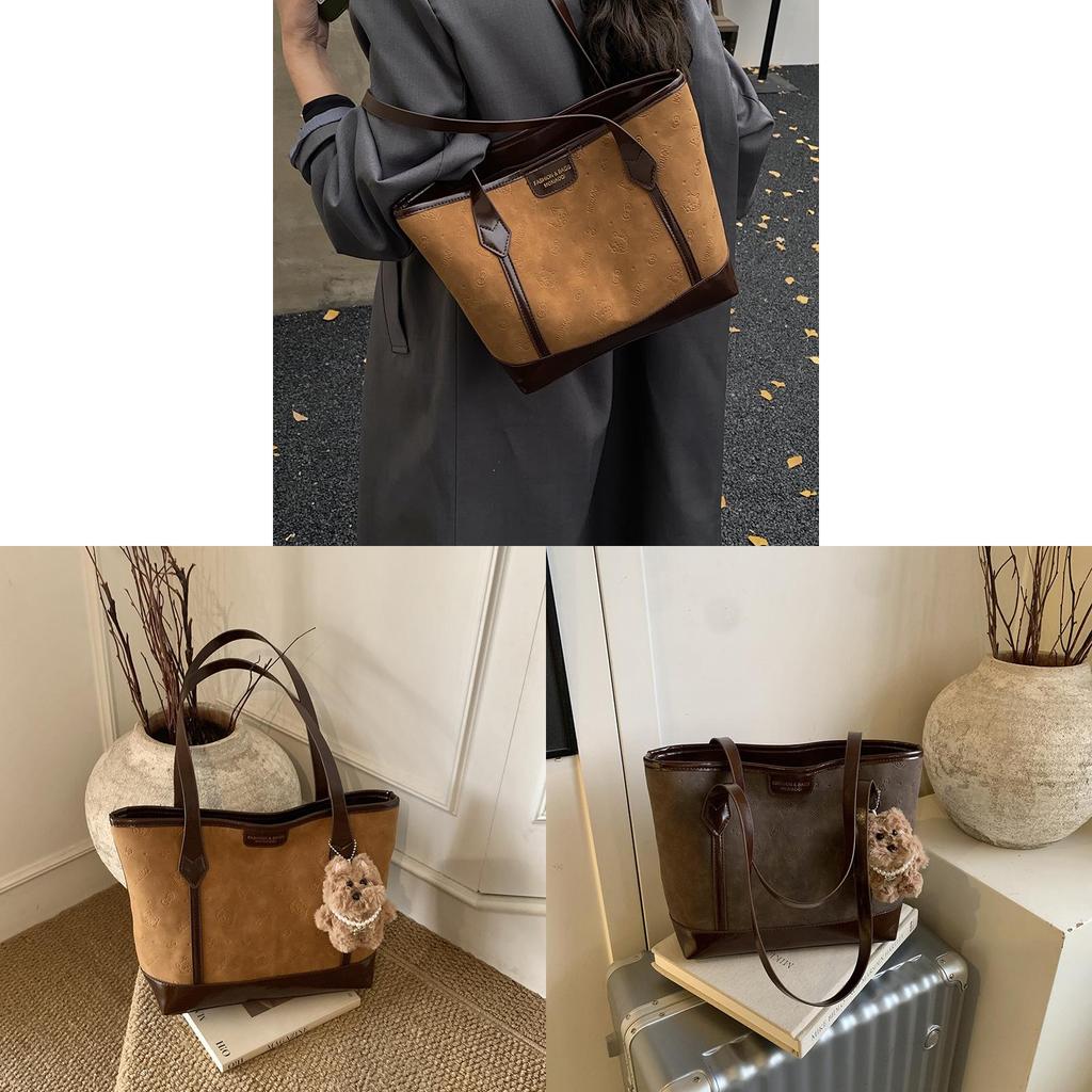 Pu Tote Bag For Women With Street Style Large Capacity Daily Use