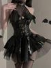 Women Sexy Lingerie Costume French Apron Maid Dress Cosplay Servant Lolita Hot Babydoll Dress Uniform Erotic Role Play Costume