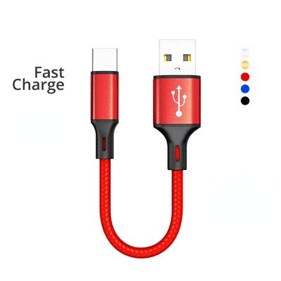 Cablu de date din nailon tip C pentru încărcător pentru Samsung A5 S8 S9 Plus Huawei P20 P30 Xiaomi - Cabluri de încărcare rapidă Power Bank