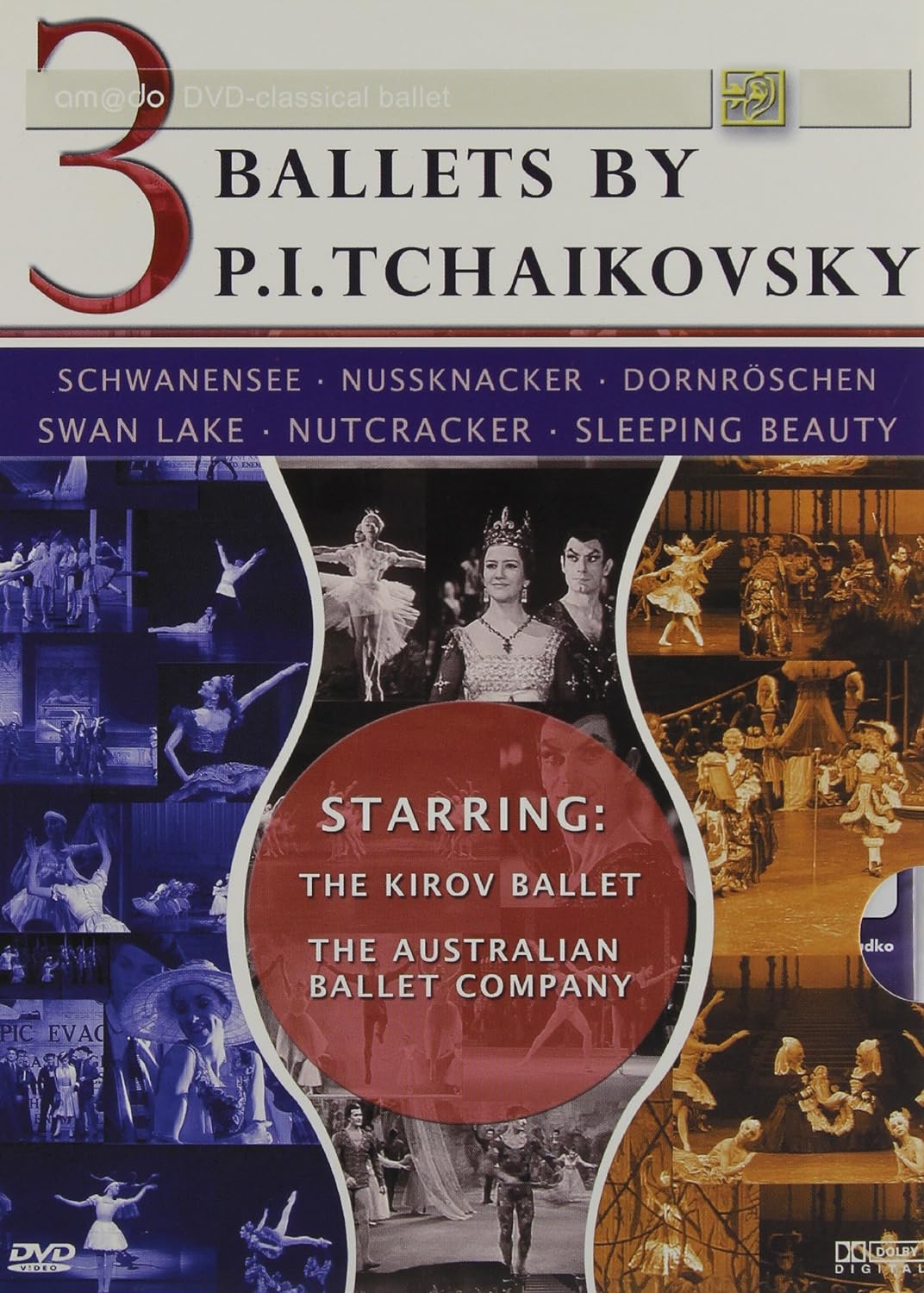 

DVD DVD - 3 Ballets by P.I. Tchaikovsky Non Japan Classical Used