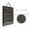 Dust Felt Wall Belt Rack Storage Organizer Taekwondo Arts Cover Holder Karate Hanging Martial with Display