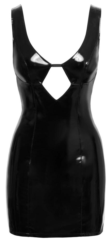 Black Level - Sexy Short Dress with L Neckline