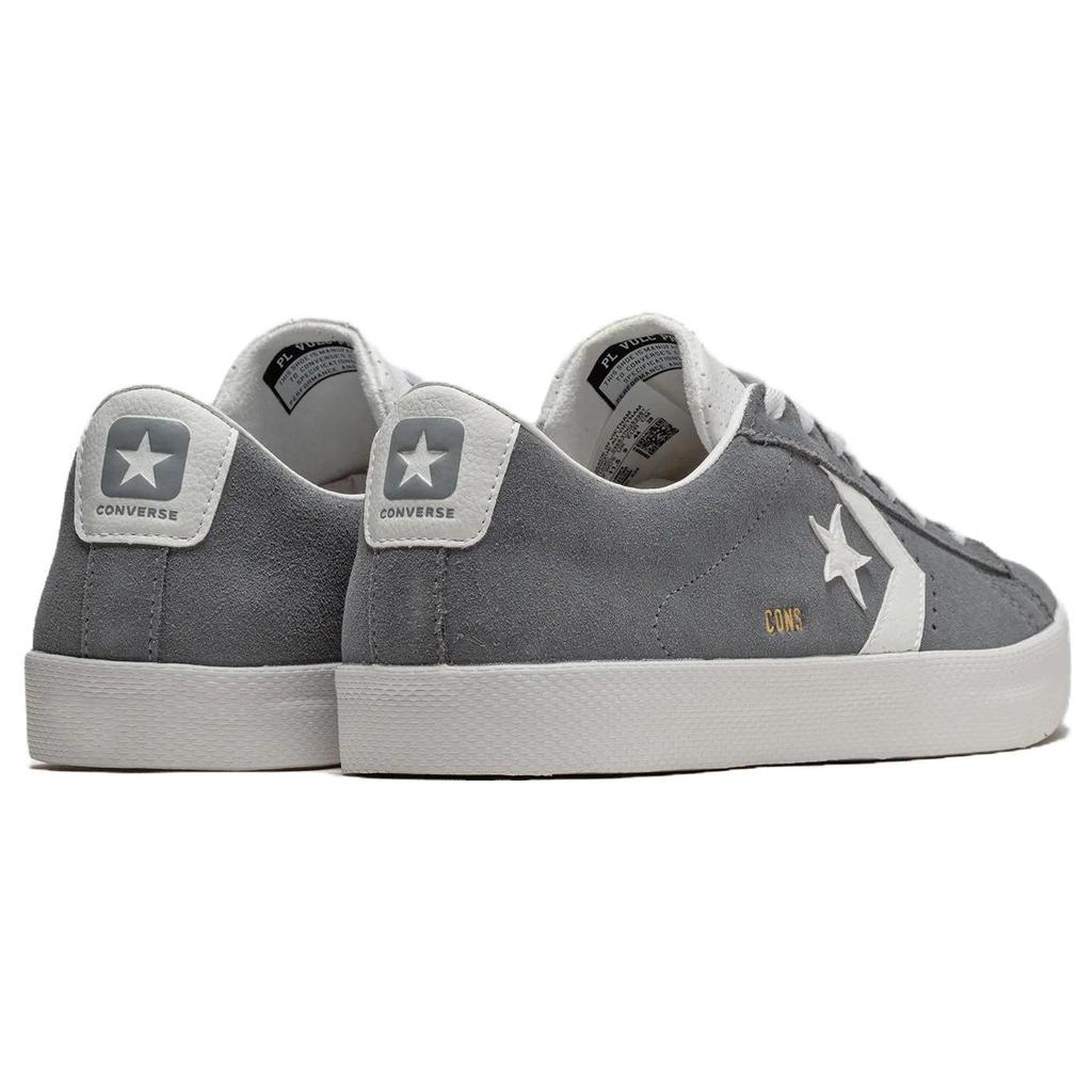 Converse Pro Leather Vulc Pro Suede Low Lunar Grey Unisex Sneakers White A04153C