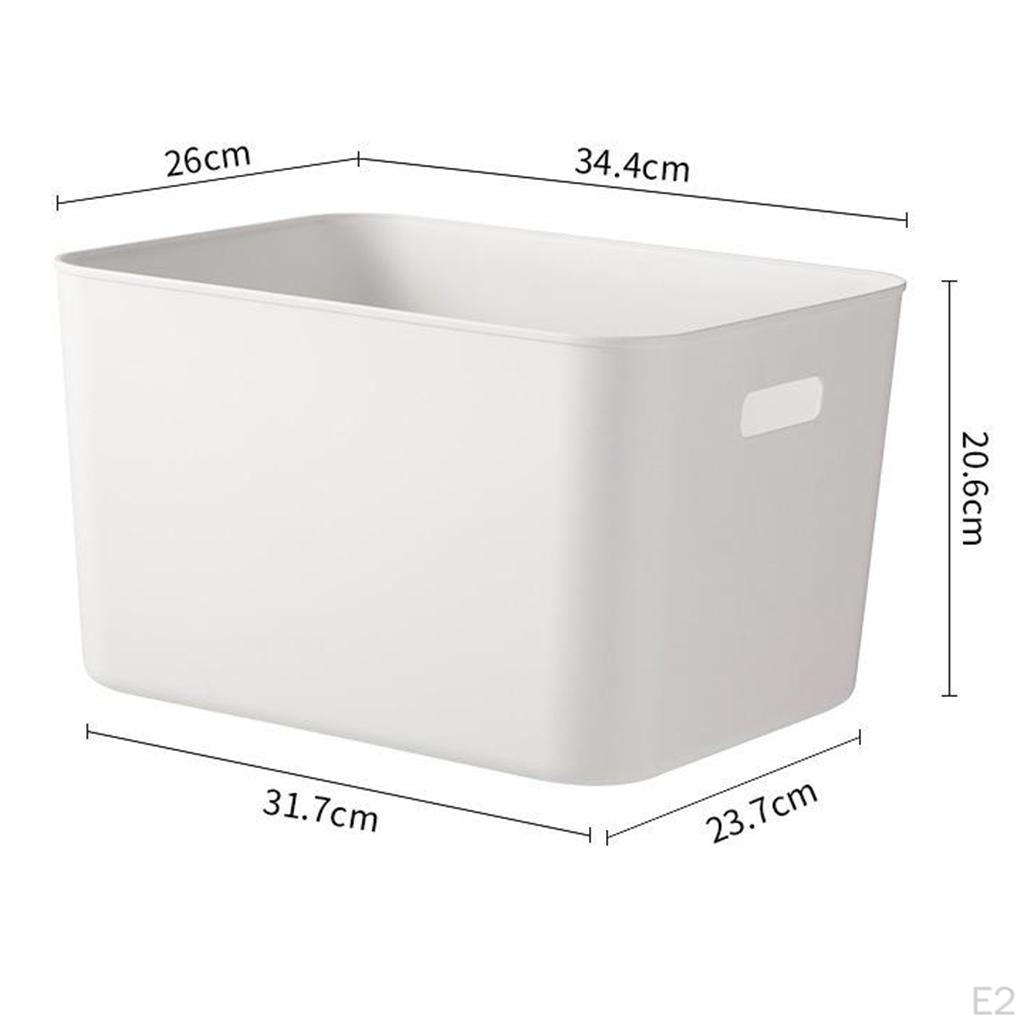 Home Organizer Boxes With Handle For Kitchen, Closet, Pantry, Bedroom, Bathroom, Hallway, Entryway