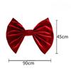 Christmas bow Christmas tree base scene Christmas atmosphere arrangement props Crafts ornament decoration