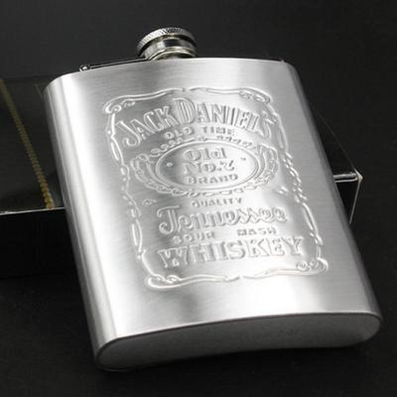 Hip Flask 200 Ml, Stainless Steel Hip Flask, Stainless Steel Hip