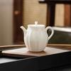 160ml Boutique Graisse de Mouton Porcelaine Blanche Jade Pot d'Érudit Xi Shi Ensemble de Thé Kungfu Ménager Fait Main Ustensiles de Service Cérémonie du Thé Cadeau