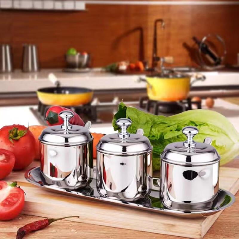 Mailang 304 Stainless Steel Spherical Seasoning Jar