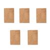 Pack of 5 Versatile Saxophone Cork Mouthpiece Cork Strips Replacement for Various Saxophone Beginners and Professional