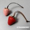 Strawberry Bag Pendant Three-Dimensional Resin Cute Mobile Phone Lanyard Keychain Jewelry Accessories Bag Pendant