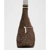Lululemon Slouchy Sling Bag 6l  Metal Hardware Leopardo Shift Desert Khaki Multi