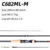 Portable Long-casting Lure Rod Super Fast Action Fishing Rod CORK HANDLE 4 AXIS TORAY CROSS CARBON SPINNING CASTING SEA BOAT BASS CRAPPIE FISHING ROD