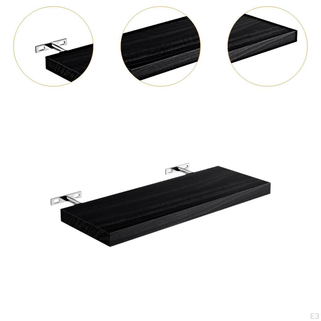 Suporte de Parede para Estante, Armazenamento para Cosméticos, Suporte de Exibição Montado Casa Escritório Cozinha