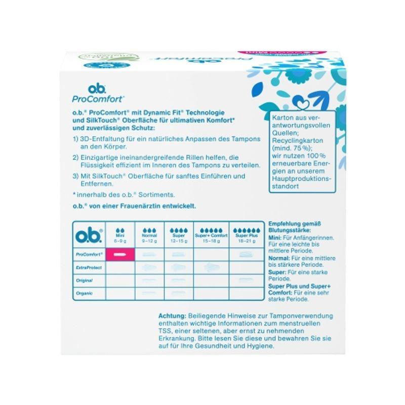 OB Tampon Pro Comfort Mini 64-Count