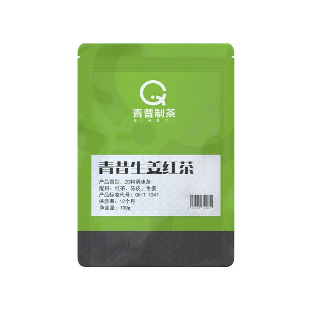 

Черный чай с имбирем, травяной чай для женского здоровья, цветочный аромат, рассыпной лист 100g