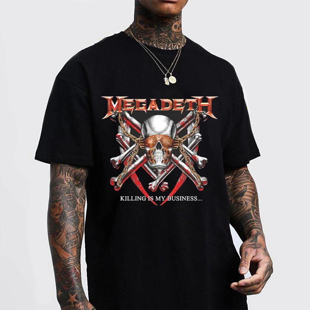 Megadeth Killing Is My Business Cotton Unisex TShirt All Size S5XL S