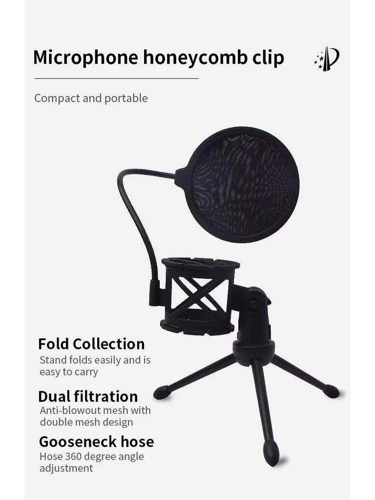 ME4 RGB USB Kondensatormikrofon - Geräuschunterdrückung für Gaming, Aufnahme und Live-Streaming