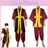 Autentyczny strój cosplay Księcia Zuko z Avatar: Legenda Aanga na imprezy Halloweenowe