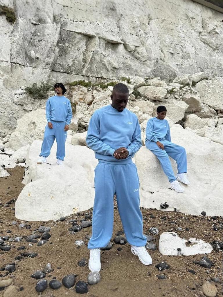 Zestaw bluzy Corteiz DRILL z haftem i kurtki Alcatraz: Modny Unisex High Street Styl Hip-Hopowy