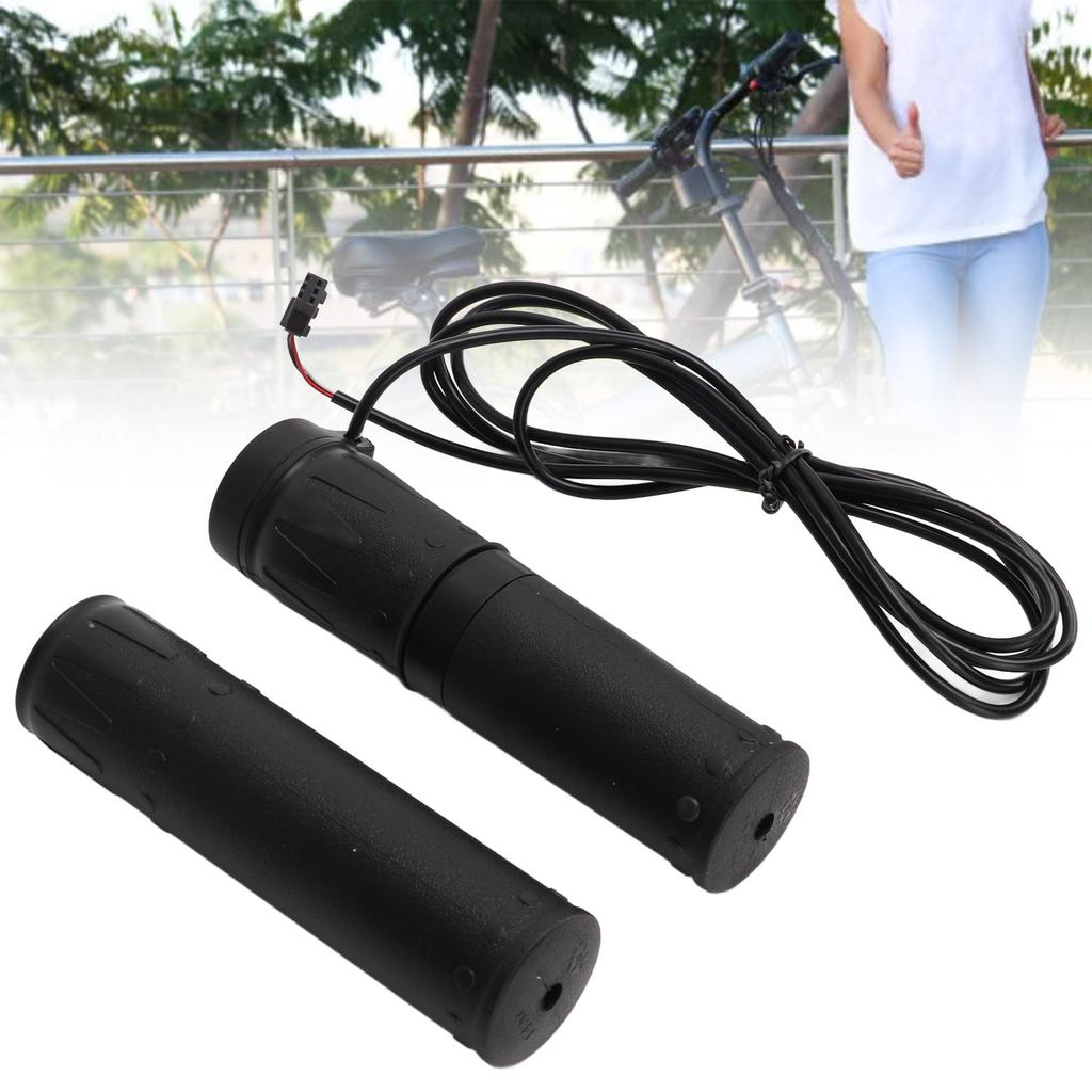 1 Pair Electric Bike Twist Throttle Accelerator Grip Universal Throttle Handle Grips for Electric Bicycles