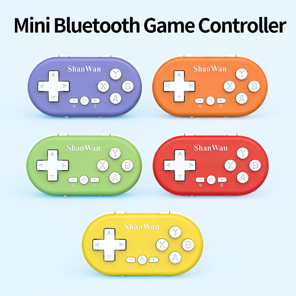 Q36 Mini Bluetooth Wireless Gamepad Small Game Controller Handle Portable 3 Mode Gaming Controller For Switch PC IOS Android PS3/4