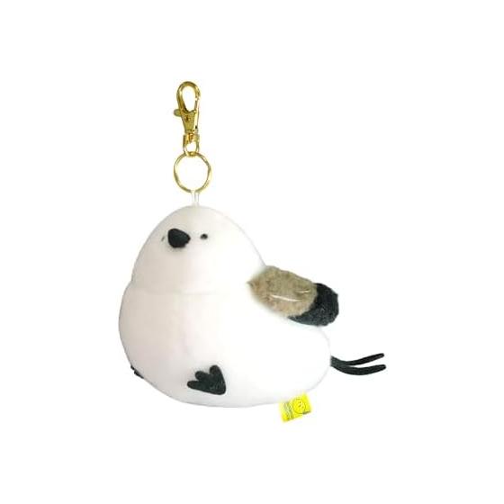 Sunlemon Powabiyori Key Chain Shimaenaga 12.5 X 8 X 15 Cm Bag Charm Keychain Wool Style Fabric Cute Bird Healing P-1863