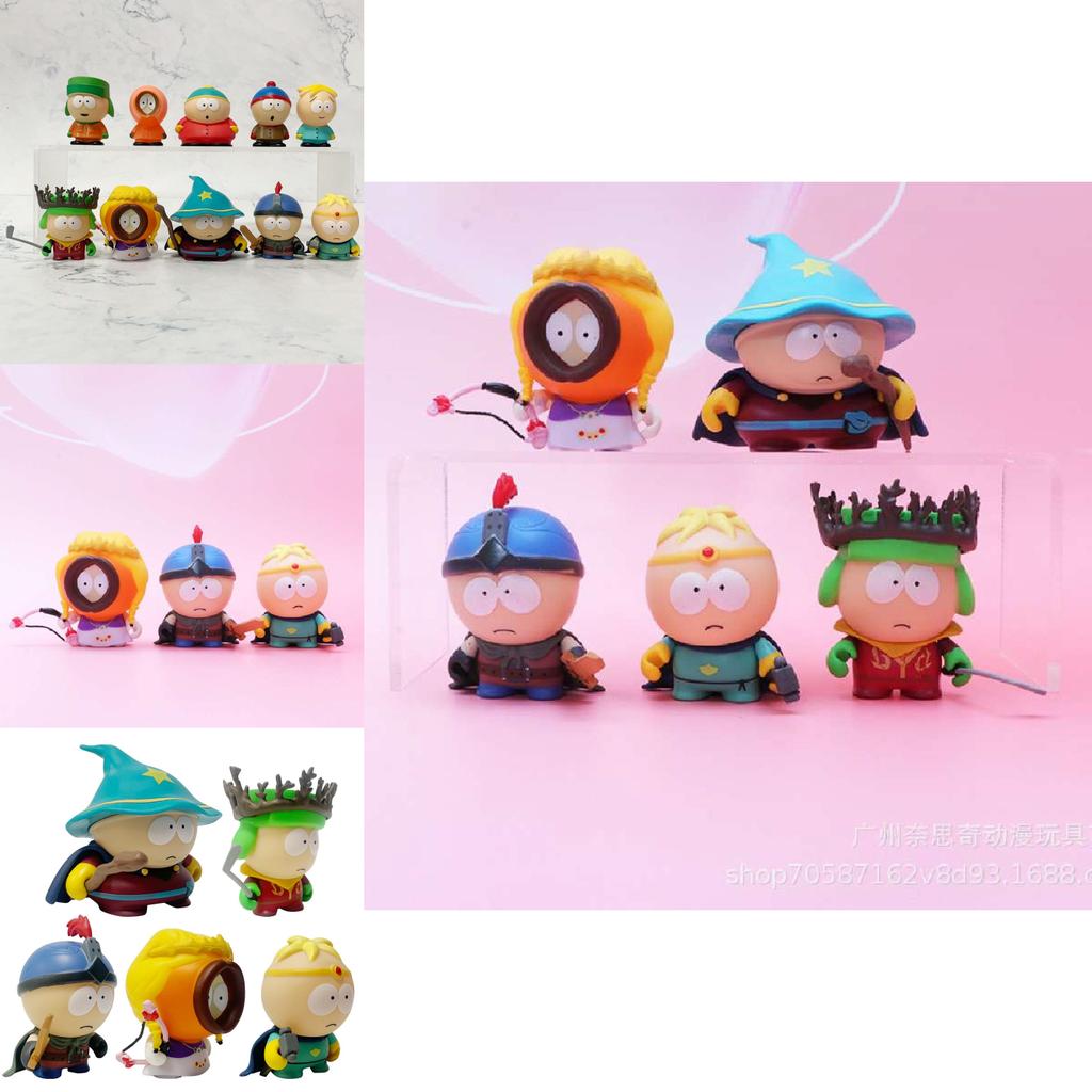 Stunning South Park The Stick Of Truth Cartoon Doll Durable Table Decoration Gift Model Figures