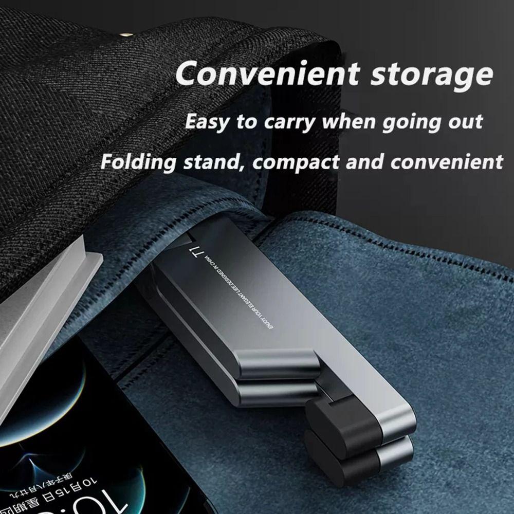 Adjustable Cell Phone Holder Aluminum Alloy Foldable Mobile Phone Bracket Universal Stable Table Phone Holder Office
