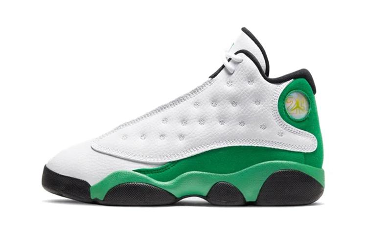Jordan 13 Retro White Lucky Green PS 414575-113 35