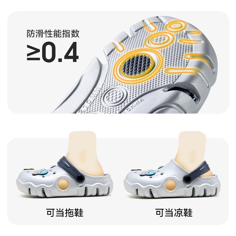 Kids Open-Toe Sandals Boys Girls Toddler To Kid Beach Pool Slip-On Shoes