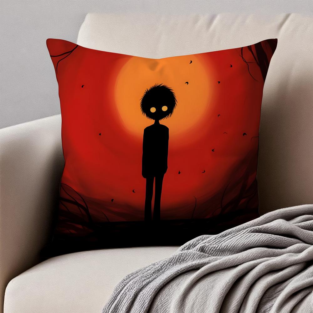 Punk Rock American Band TThe OOffspring Cushion Cover Pillowcase Antidustmite Invisible Zipper Short Plush Sofa Cushion