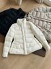Yuyan new stand-up collar short small waist down jacket shopping mall commoner light luxury waist jacket
