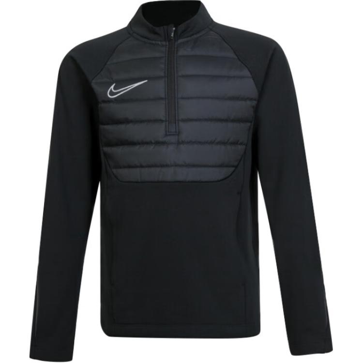 Nike Therma-FIT Academy 1/4 Zip Drill Top Black FJ6181-010 M