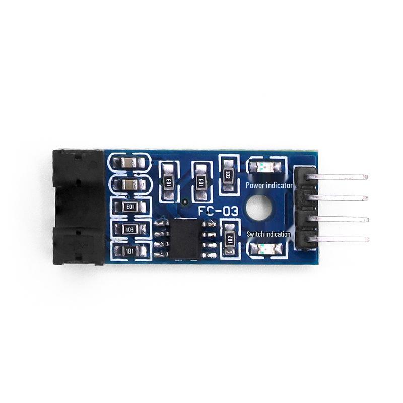 Slotted Optocoupler Speed Sensor & Motor Test Module