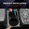 KodoLab Car Accessory For Mazda CX5 2017-2025 Silicone Center Console Cup Holder Mat Anti Slip Waterproof Interior Modification