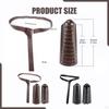 Medieval Knight Belt Arm Bracers Pirate Prop for Adults