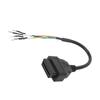 OBD2 Female Connector Cable 16 Pin K CAN Line Diagnostic Jumper Tester Connector Pigtail Cord Cable