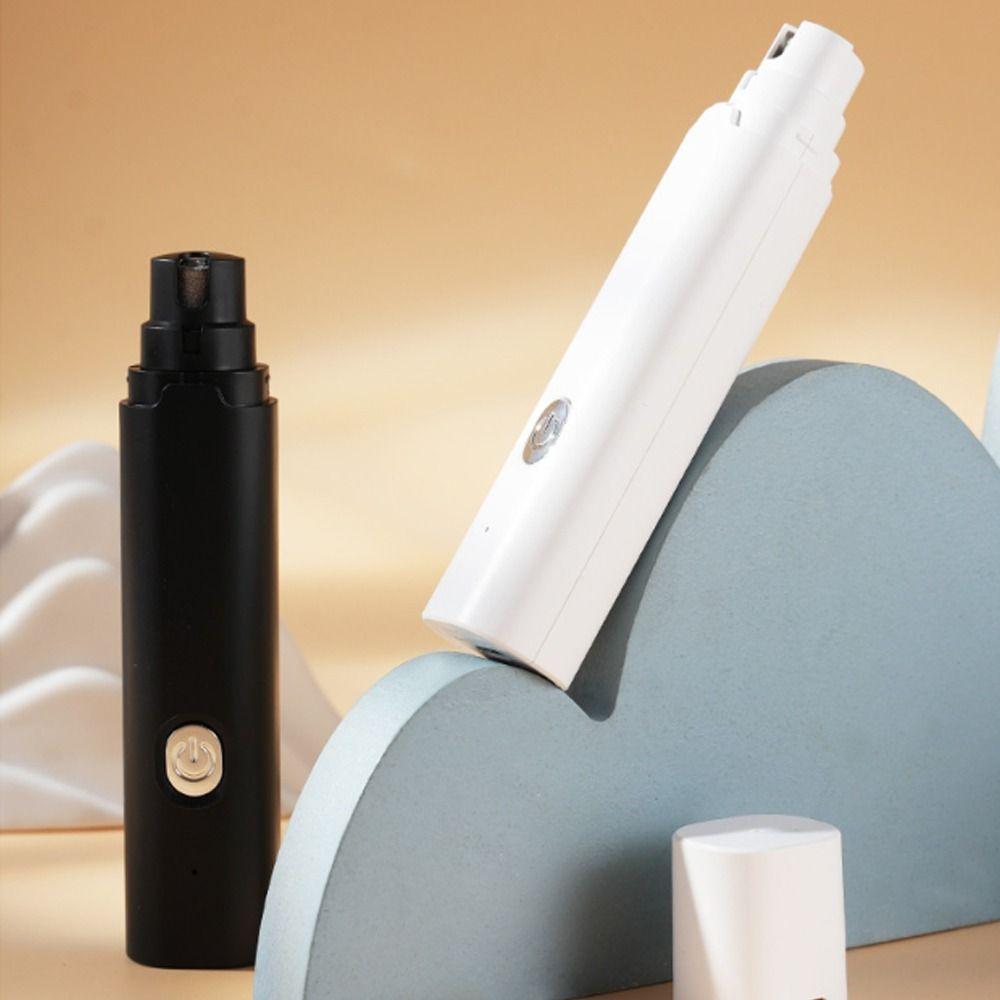 LED Light Electric Dog Nail Grinder USB Charging Paw Grinder Pet Claw Trimmer  Cat Paw Care