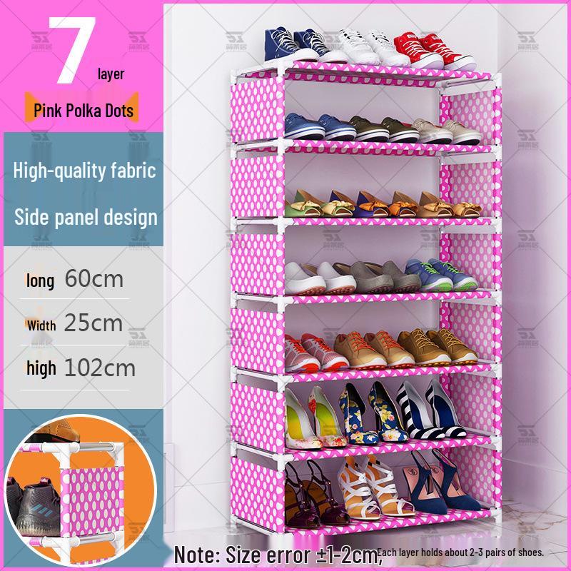 Skohylla: Flerskiktad, dammtät, ekonomisk skoskåp för studenthemmet eller hemmet