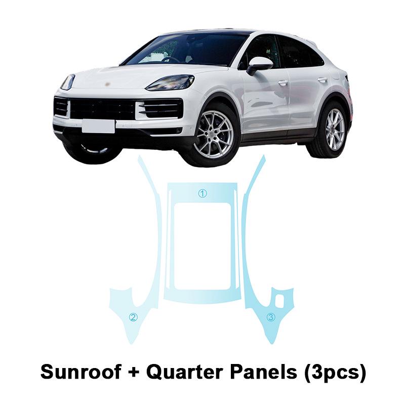 Porsche Cayenne TPU Invisible Anti-Scratch Paint Protection Film