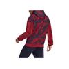 Adidas Velvet Aop Camo Hoodie Men Tops Red H25089