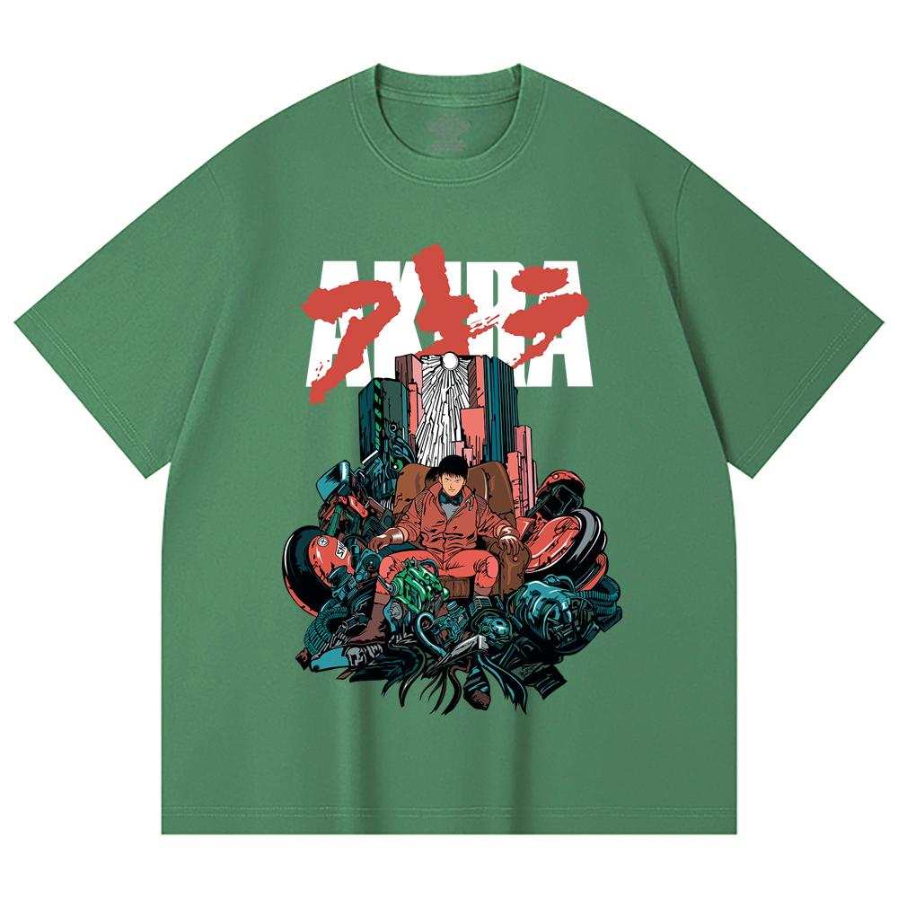 230 Gsm 100% Cotton Akira V1 Print Unisex Heavy Cotton T Shirt